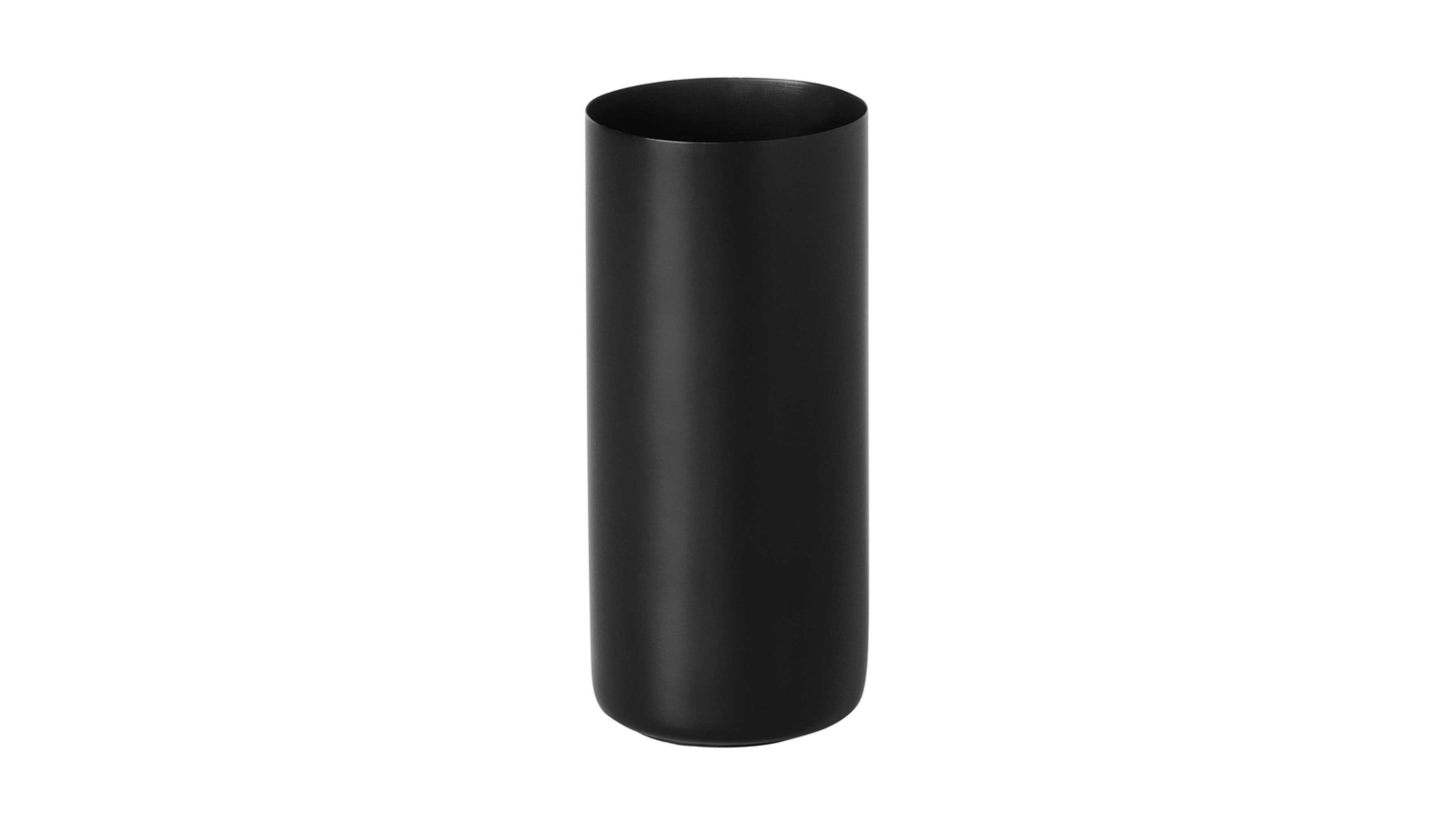 blomus Zahnputzbecher Modo schwarze Titanbeschichtung  Durchmesser ca. 6 cm