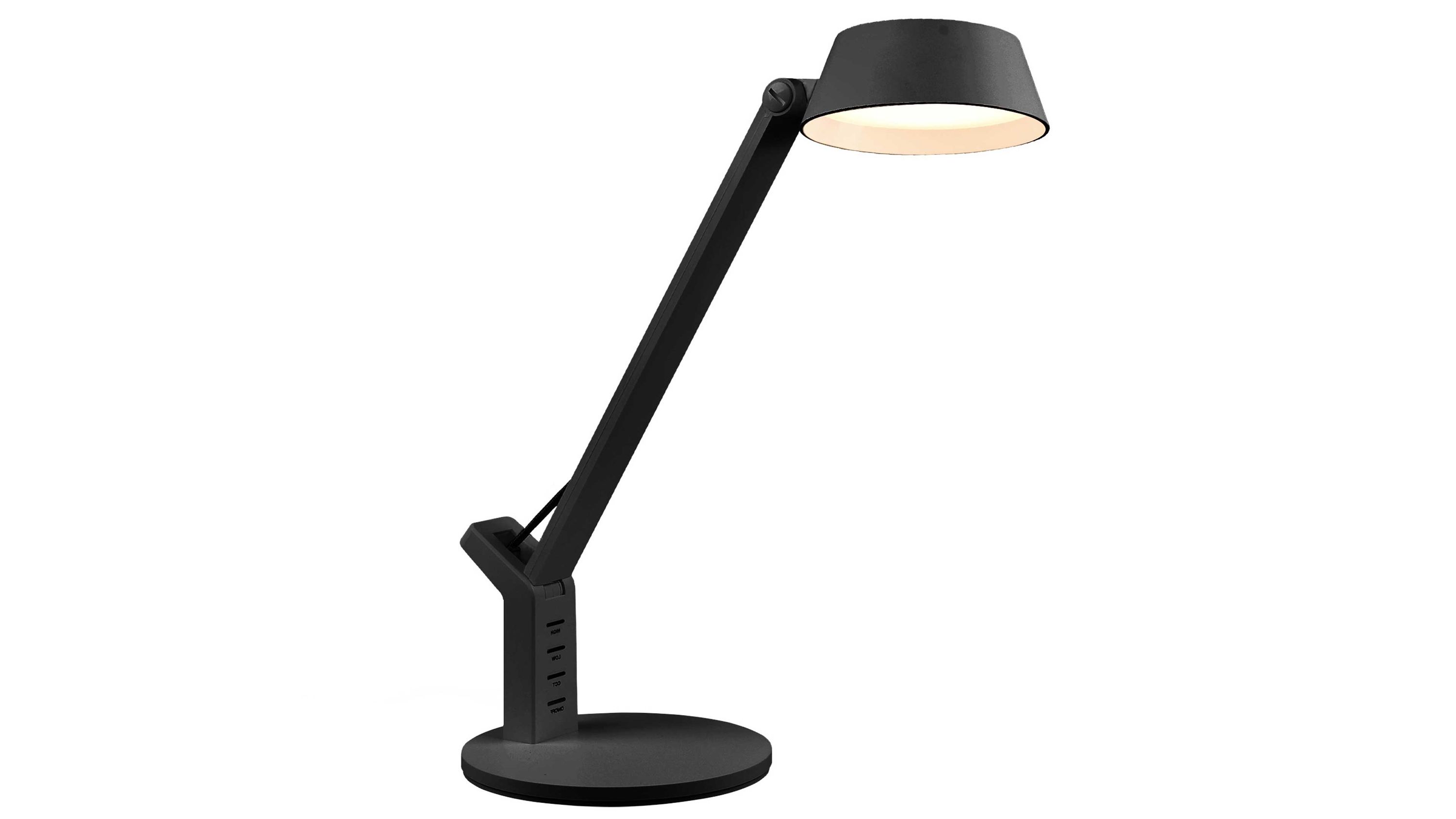 TRIO Schreibtischleuchte Ava Mattschwarz - Höhe ca. 40 cm