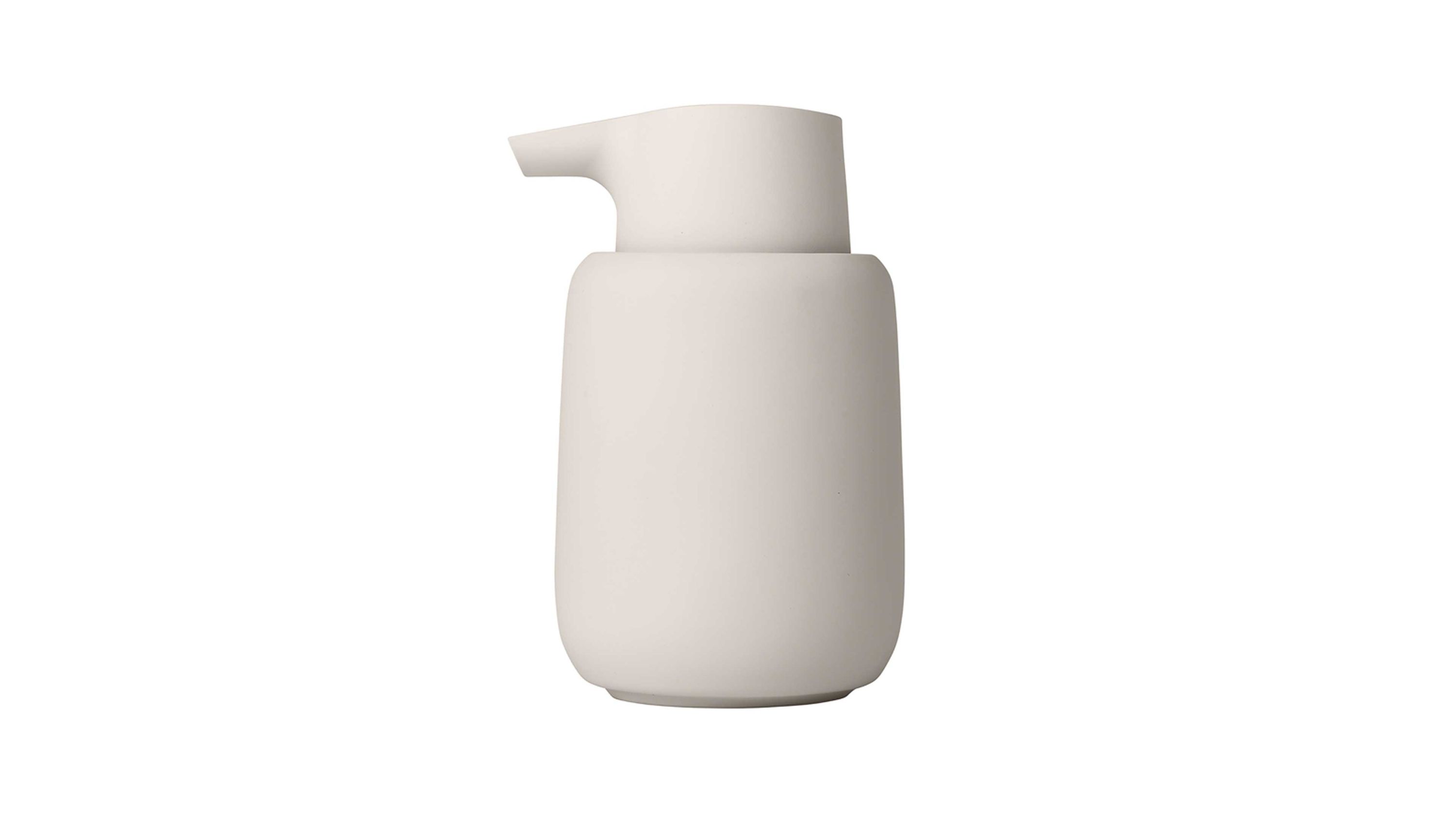 blomus Seifenspender Sono cremeweiße Keramik  ca. 250 ml
