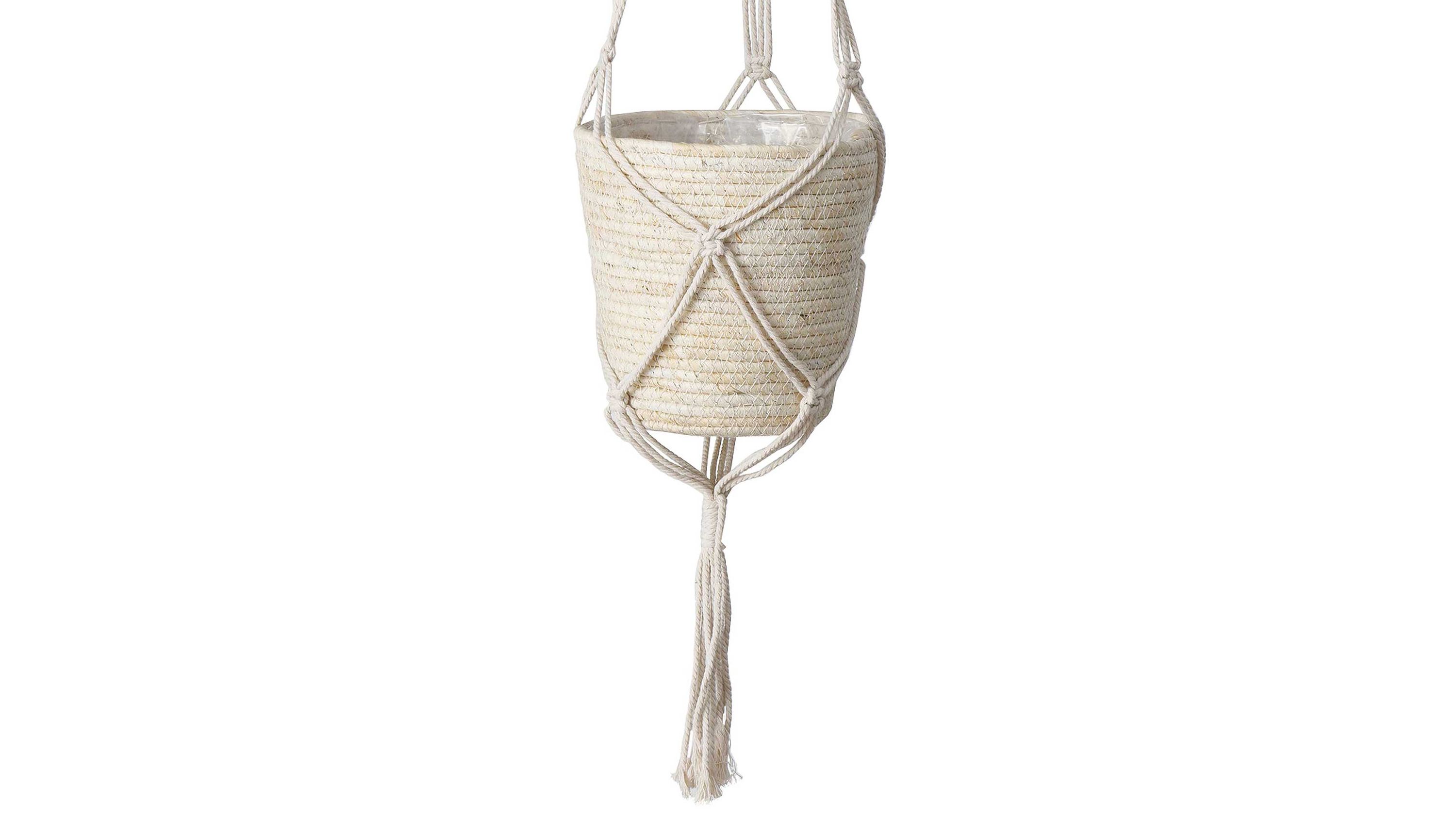 Hänge-Pflanztopf Riseva Maisblatt  Durchmesser ca. 18 cm