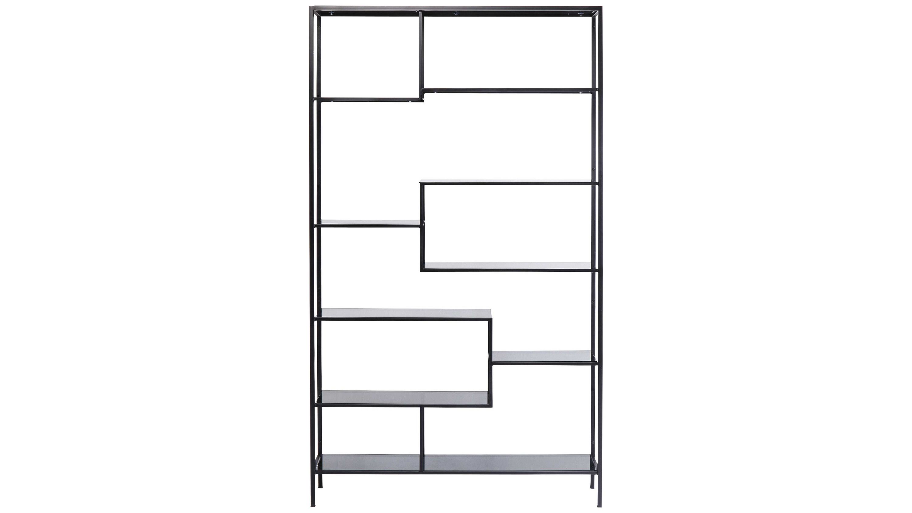 KARE DESIGN Regalserie Loft Schwarz & Anthrazit - ca. 115 x 195 cm