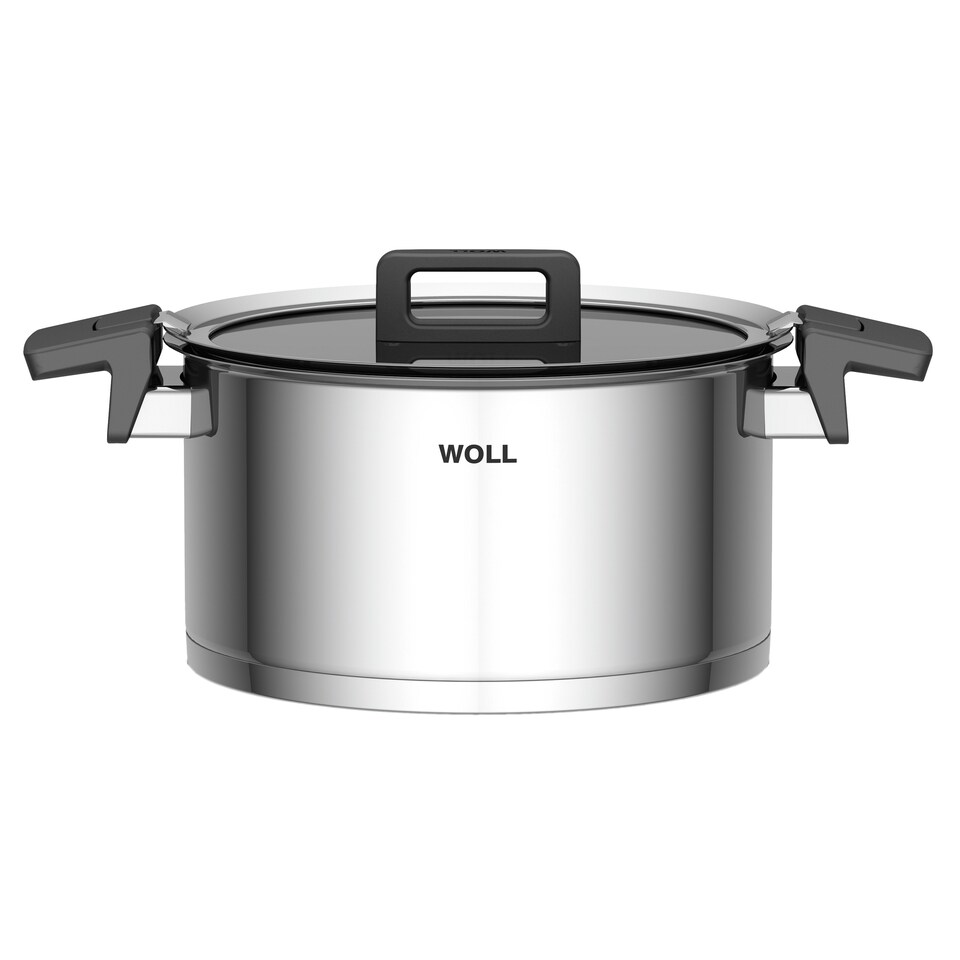 Woll Concept Kochtopf 2 5?L mit Deckel und Induktionsboden Kochtopf mit Deckel und Griffen