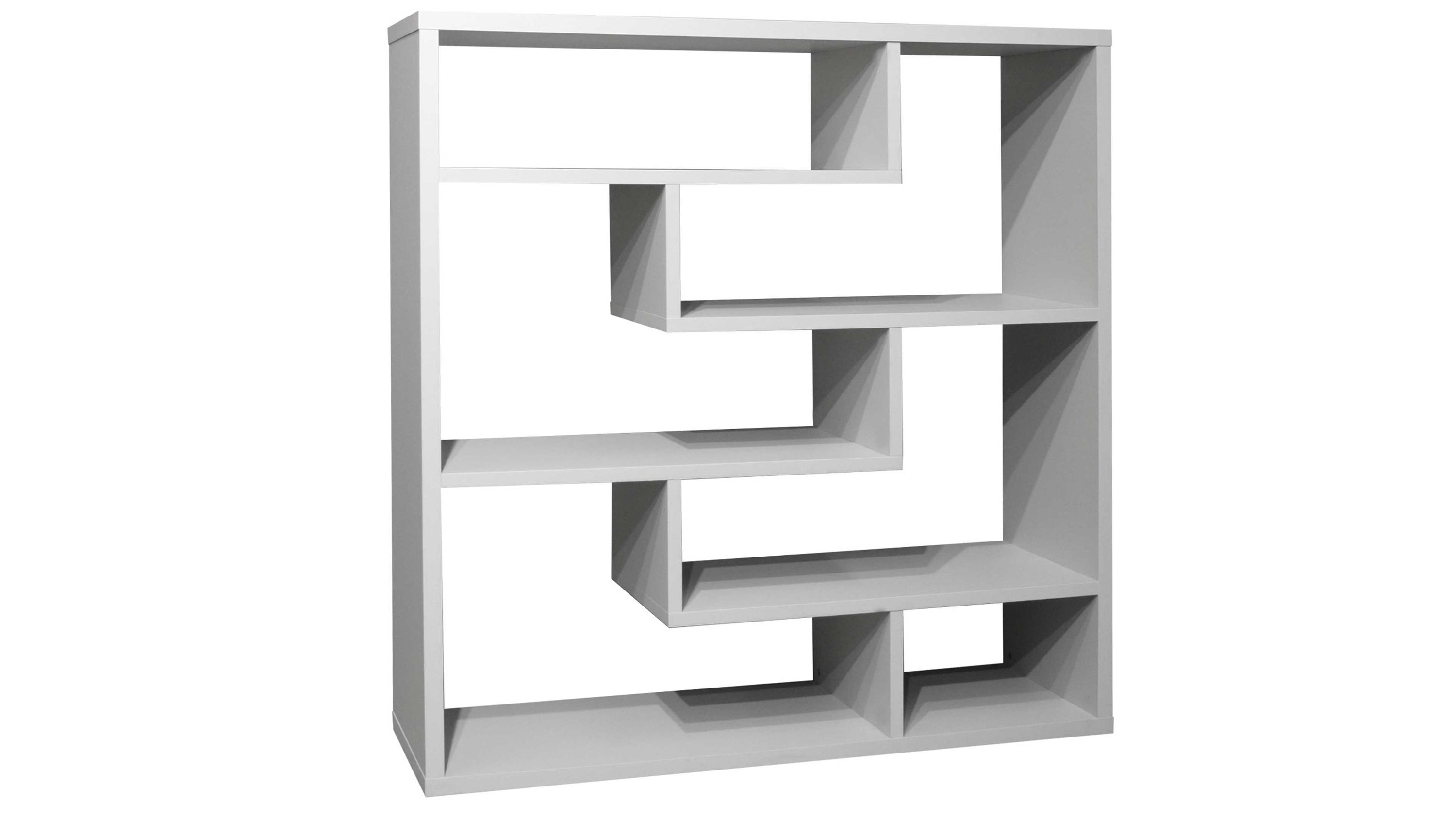 Raumteiler Tetrix kreidegrauer Mattlack - ca. 130 x 134 cm