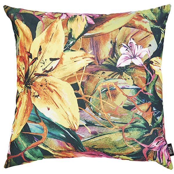 Interliving BEST BUDDYS! Kissen Cushion Outside Yellow Lily