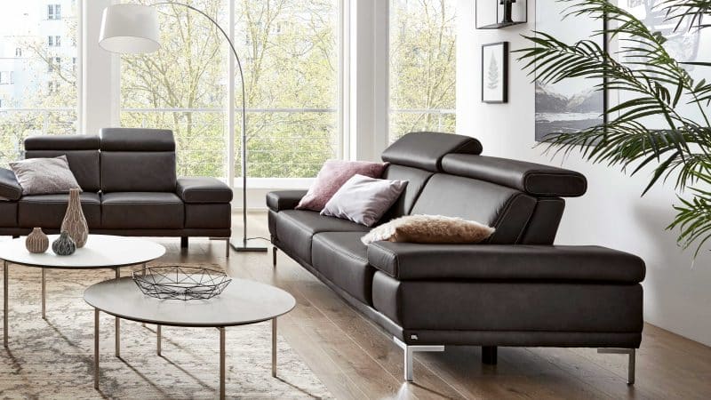 Interliving Sofa Serie 4251 - Zweisitzer 12202 mit Sitztiefenverstellung