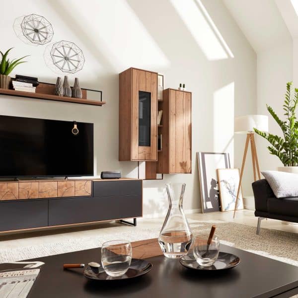 Interliving Wohnzimmer Serie 2106 - Wohnwand 620001