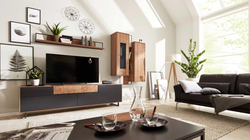 Interliving Wohnzimmer Serie 2106 - Wohnwand 620001