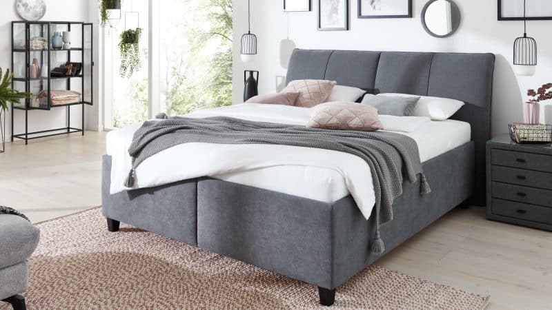 Interliving Bettsystem Serie 1414 - Polsterbett Variante 3