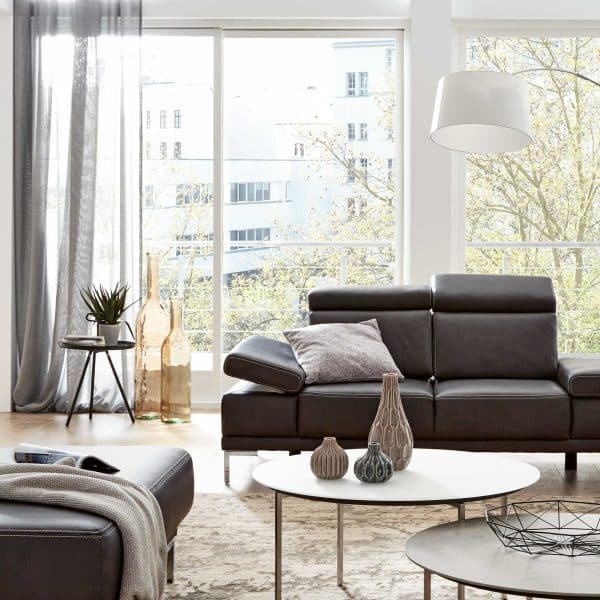 Interliving Sofa Serie 4251 - Zweisitzer 12201 mit Sitztiefenverstellung