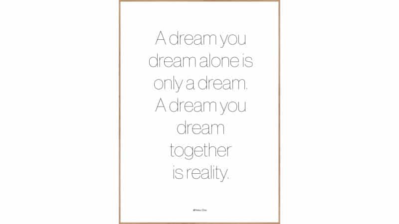 Interliving BEST BUDDYS! Posterdruck A Dream