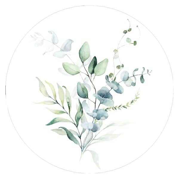 Interliving BEST BUDDYS! Kunstdruck Watercoloured Leaves I