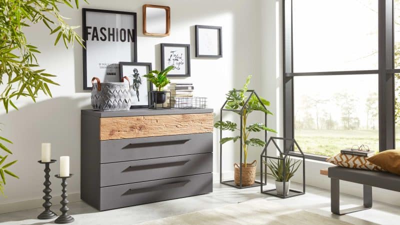 Interliving Schlafzimmer Serie 1025 - Schubladenkommode 530091