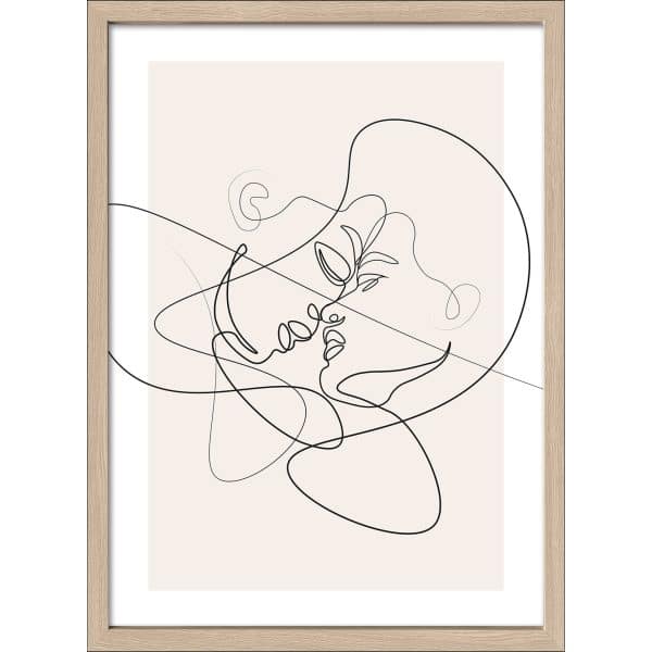 Interliving BEST BUDDYS! Kunstdruck Scandic Living