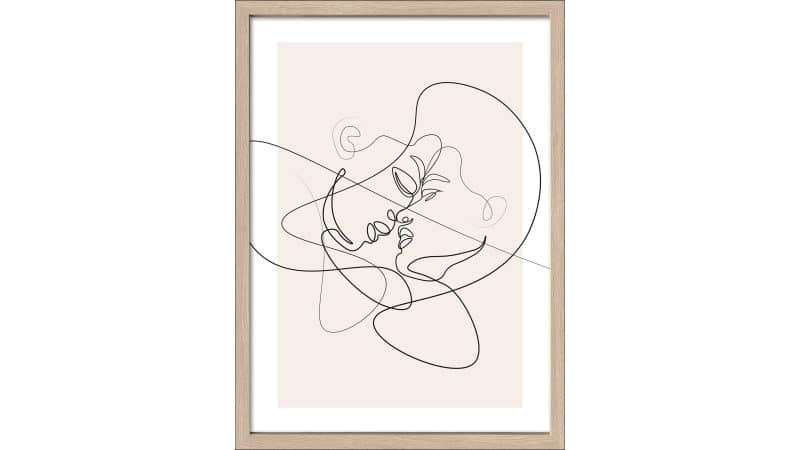 Interliving BEST BUDDYS! Kunstdruck Scandic Living