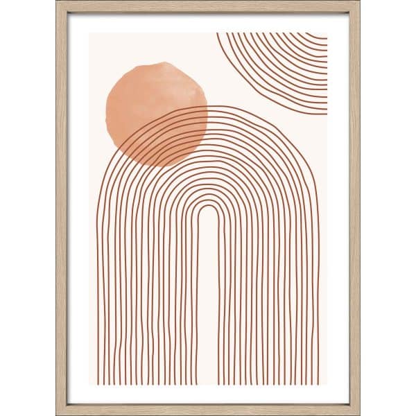 Interliving BEST BUDDYS! Kunstdruck Shapes Of The Earth IV