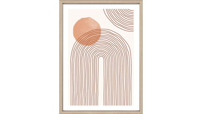 Interliving BEST BUDDYS! Kunstdruck Shapes Of The Earth IV