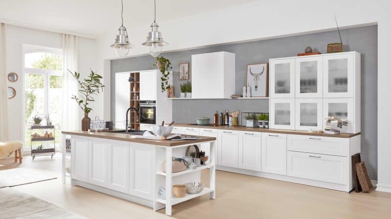 Interliving Küche Serie 3002 mit SIEMENS Einbaugeräten