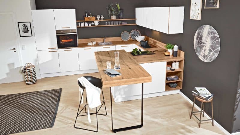 Interliving Küche Serie 3043 mit privileg Einbaugeräten