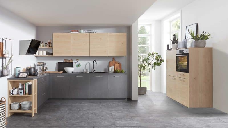 Interliving Küche Serie 3008 mit AEG Einbaugeräten