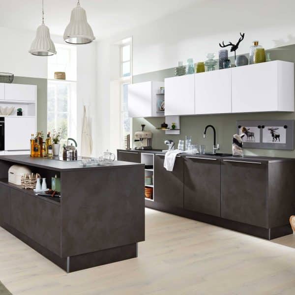 Interliving Küche Serie 3011 mit SIEMENS Einbaugeräten