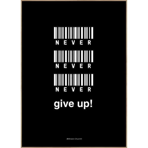 Interliving BEST BUDDYS! Posterdruck Never Give Up