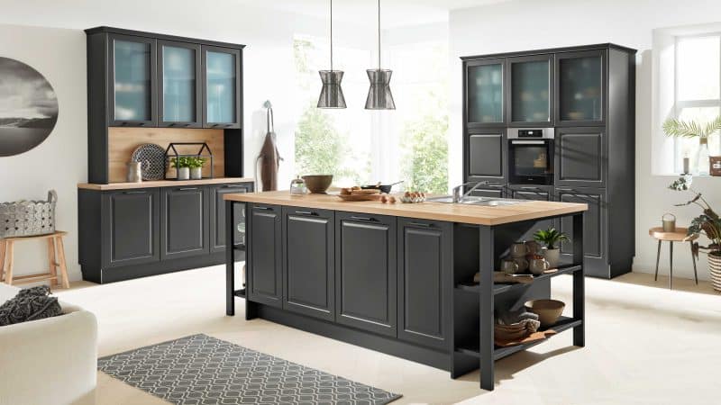 Interliving Küche Serie 3044 mit Miele Einbaugeräten