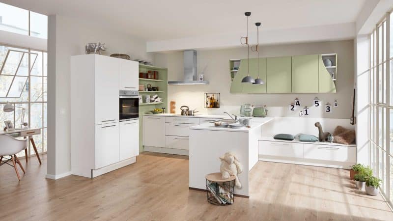Interliving Küche Serie 3010 mit privileg Einbaugeräten