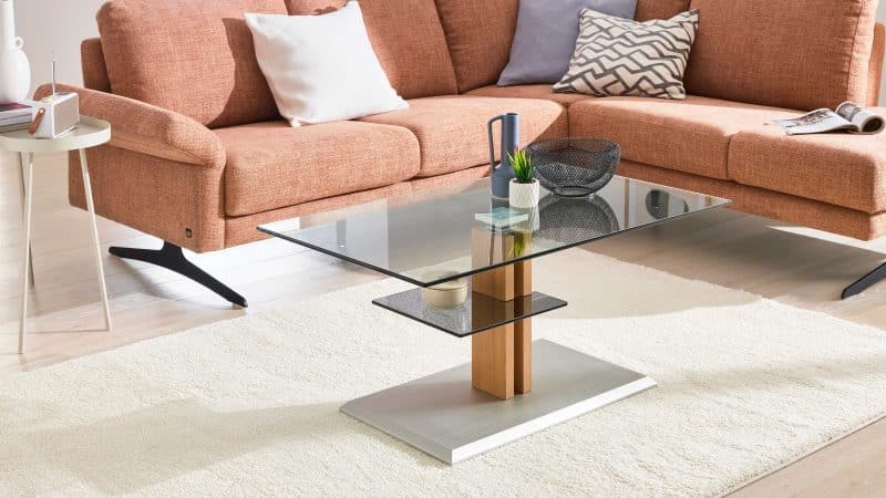 Interliving Couchtisch Serie 6212 - Couchtisch GKL-EBI