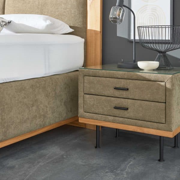Interliving Boxspringbett Serie 1415 - Nachtkommode NK I823