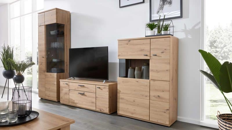 Interliving Wohnzimmer Serie 2110 - Wohnwand EB33001