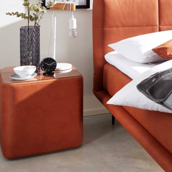 Interliving Boxspringbett Serie 1413 - Nachtkommode Würfel 39