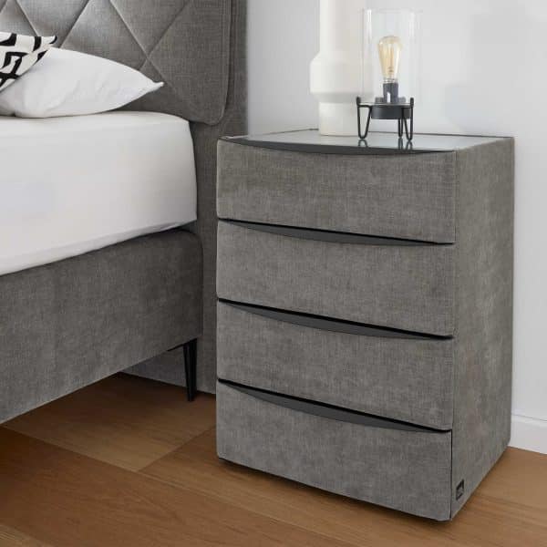 Interliving Boxspringbett Serie 1402 - Nachtkommode 64
