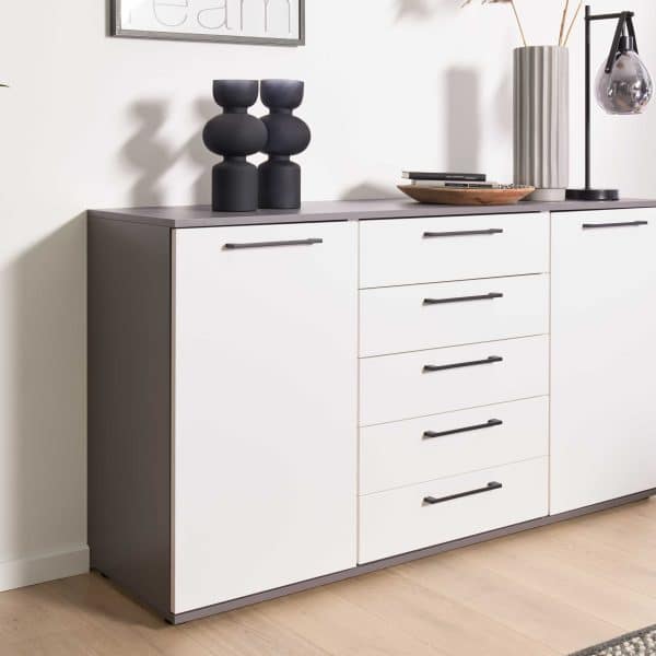 Interliving Kleiderschrank Serie 1207 - Kombikommode 670065