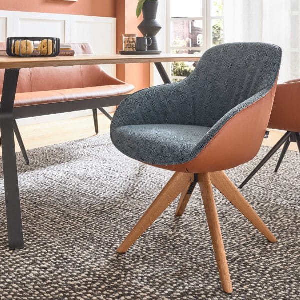 Interliving Esszimmer Serie 5115 - Armlehnstuhl Ravi Timber R28L