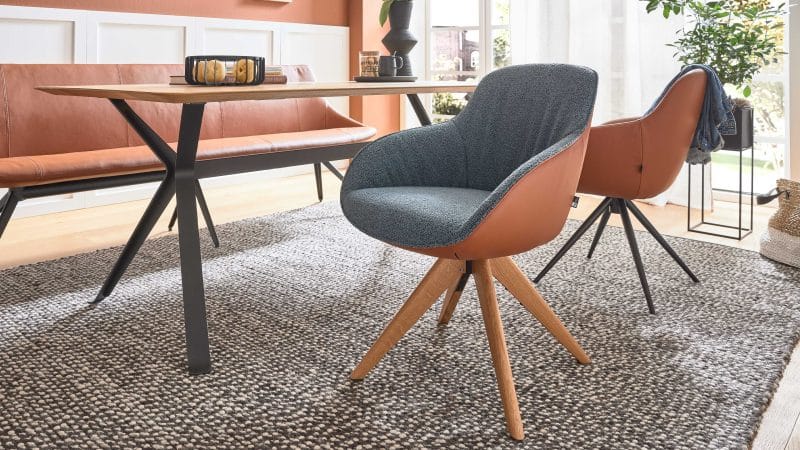 Interliving Esszimmer Serie 5115 - Armlehnstuhl Ravi Timber R28L