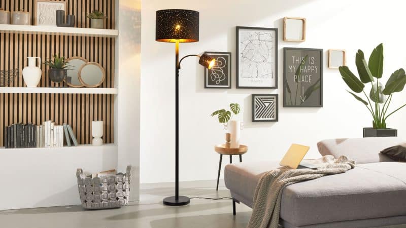 Interliving Leuchten Serie 9343 - Stehleuchte