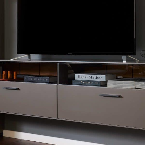 Interliving Wohnzimmer Serie 2030 - Hänge-Lowboard