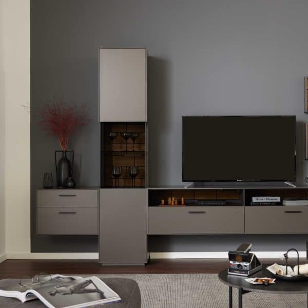 Interliving Wohnzimmer Serie 2030 - Wohnwand 80