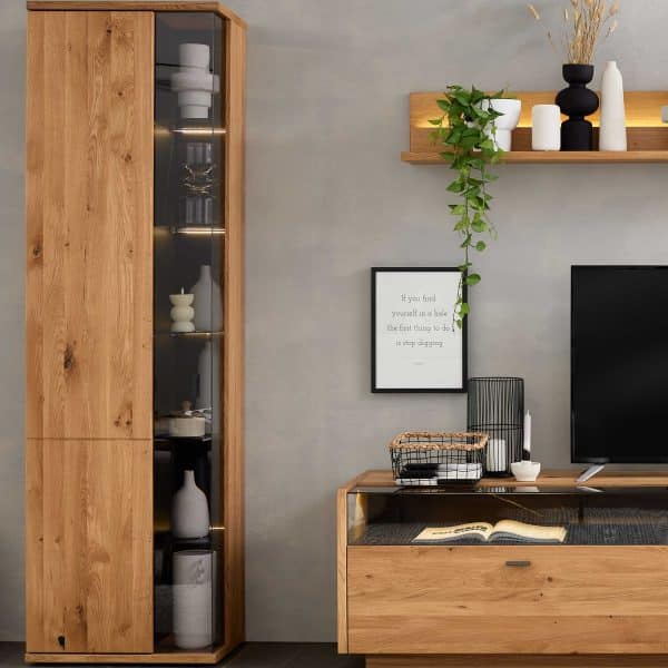 Interliving Wohnzimmer Serie 2027 - Vitrine 09