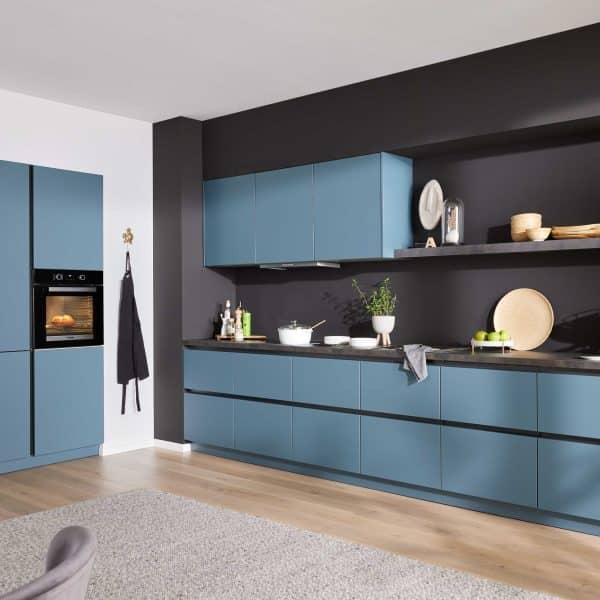 WERT KÜCHE® Mattea Color mit Miele Einbaugeräten