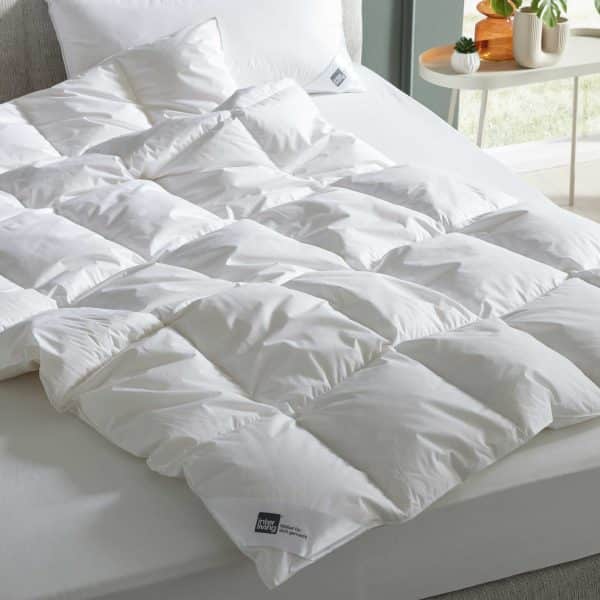 Interliving Bettdecke Serie 9205 - Daunendecke als Cassettendecke