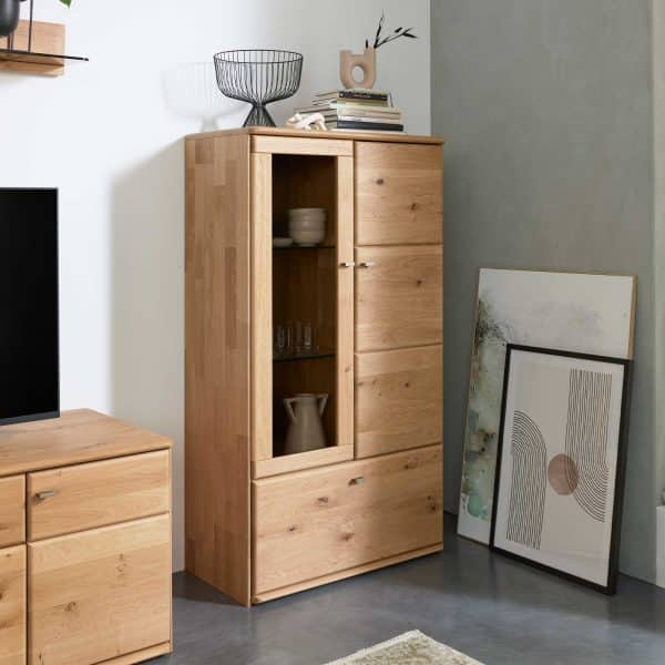 Interliving Wohnzimmer Serie 2028 - Highboard 4843
