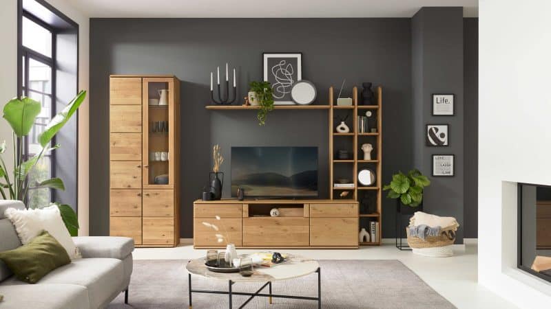 Interliving Wohnzimmer Serie 2028 - Wohnwand 0002