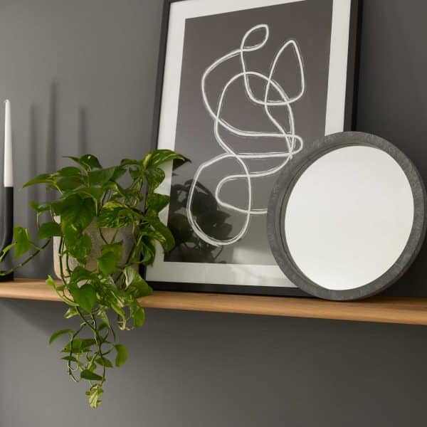 Interliving Wohnzimmer Serie 2028 - Anbau-Wandregal 8320