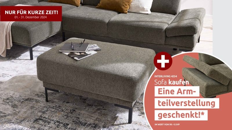 Interliving Sofa Serie 4254 - Polsterhocker