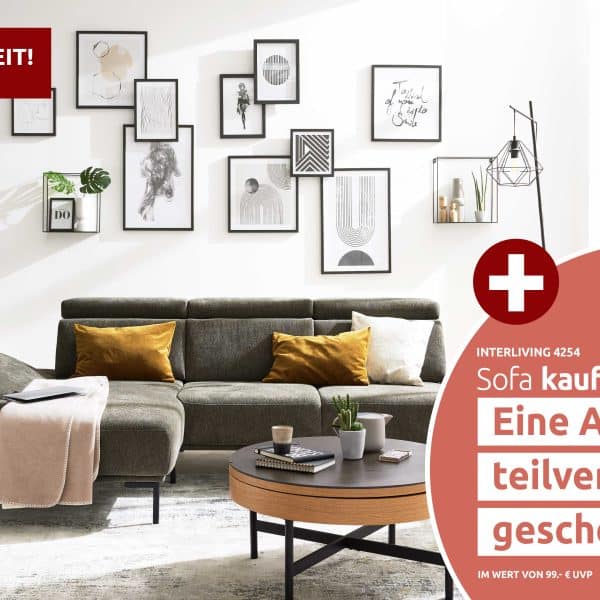 Interliving Sofa Serie 4254 - Ecksofa