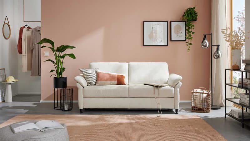 Interliving Schlafsofa Serie 4700 - Schlafsofa 120LÄ