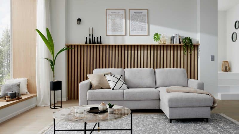 Interliving Schlafsofa Serie 4700 - Ecksofa mit Schlaffunktion
