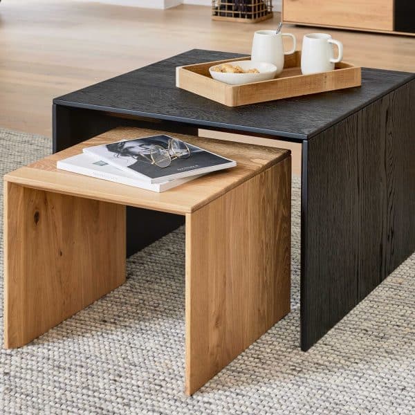 Interliving Wohnzimmer Serie 2033 - Couchtisch-Set V12630