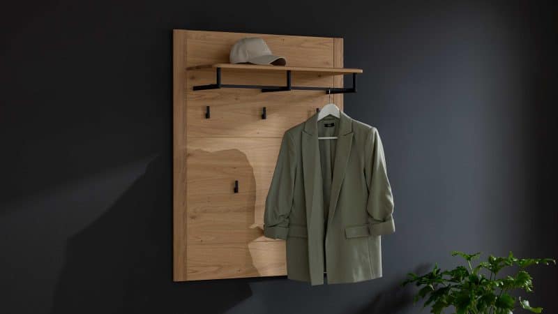 Interliving Garderoben Serie 6014 - Wandgarderobe
